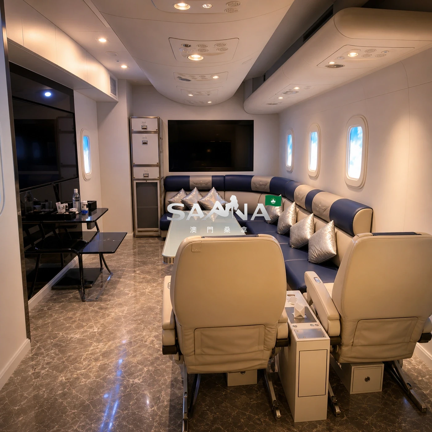 飛機艙主題房
